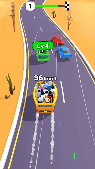 Level Up Bus (Левел Ап Бас)  [МОД Меню] Screenshot 3