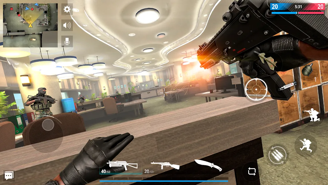 Modern Strike Online: PvP FPS (Модерн Страйк Онлайн)  [МОД Mega Pack] Screenshot 2