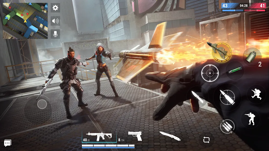 Modern Strike Online: PvP FPS (Модерн Страйк Онлайн)  [МОД Mega Pack] Screenshot 3