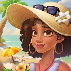 Взломанная Seaside Escape®: Merge & Story (Сисайд Эскейп)  [МОД Unlocked] - стабильная версия apk на Андроид