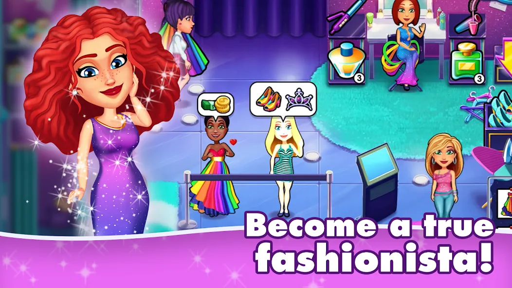 Fabulous 5: Fashion & Dress-up (Фэбюлс)  [МОД Mega Pack] Screenshot 3