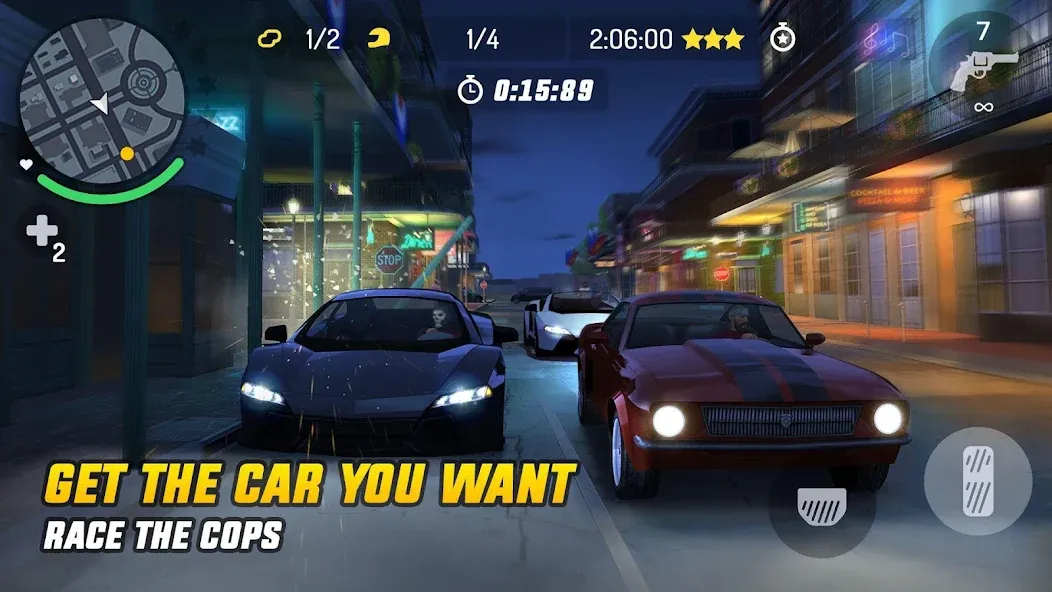 Gangstar New Orleans (Гангстар)  [МОД Menu] Screenshot 3