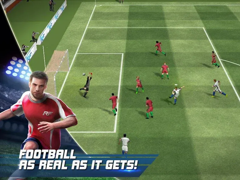 Real Football (Реал Футбол)  [МОД Unlimited Money] Screenshot 1