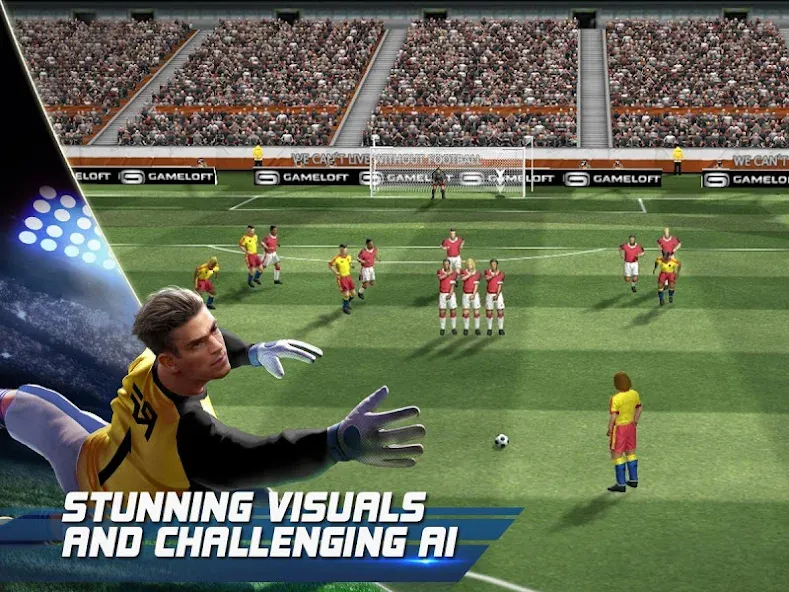 Real Football (Реал Футбол)  [МОД Unlimited Money] Screenshot 2