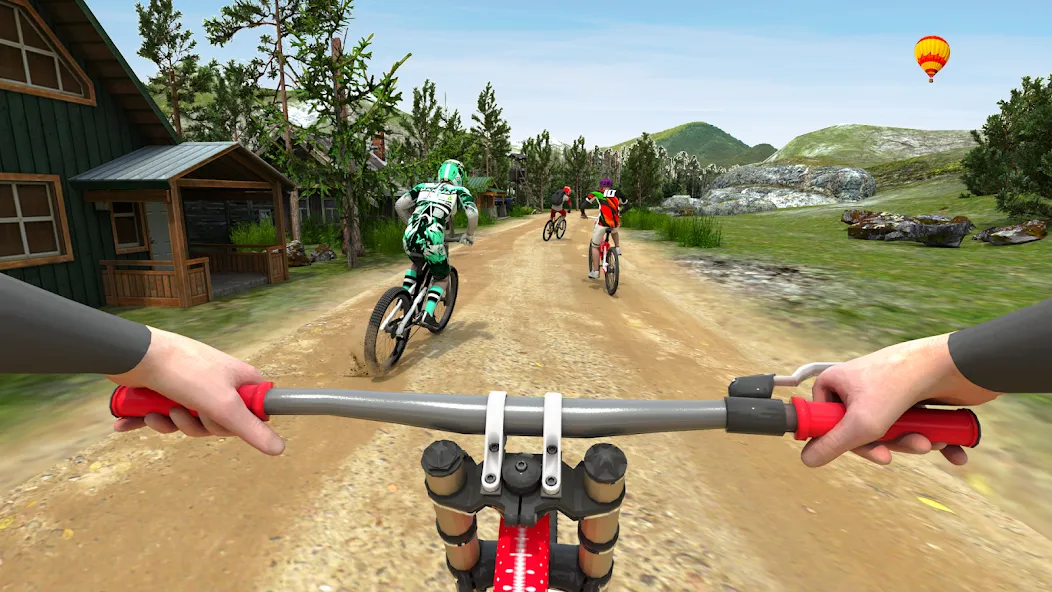 BMX Rider: Cycle Race Game  [МОД Бесконечные деньги] Screenshot 1