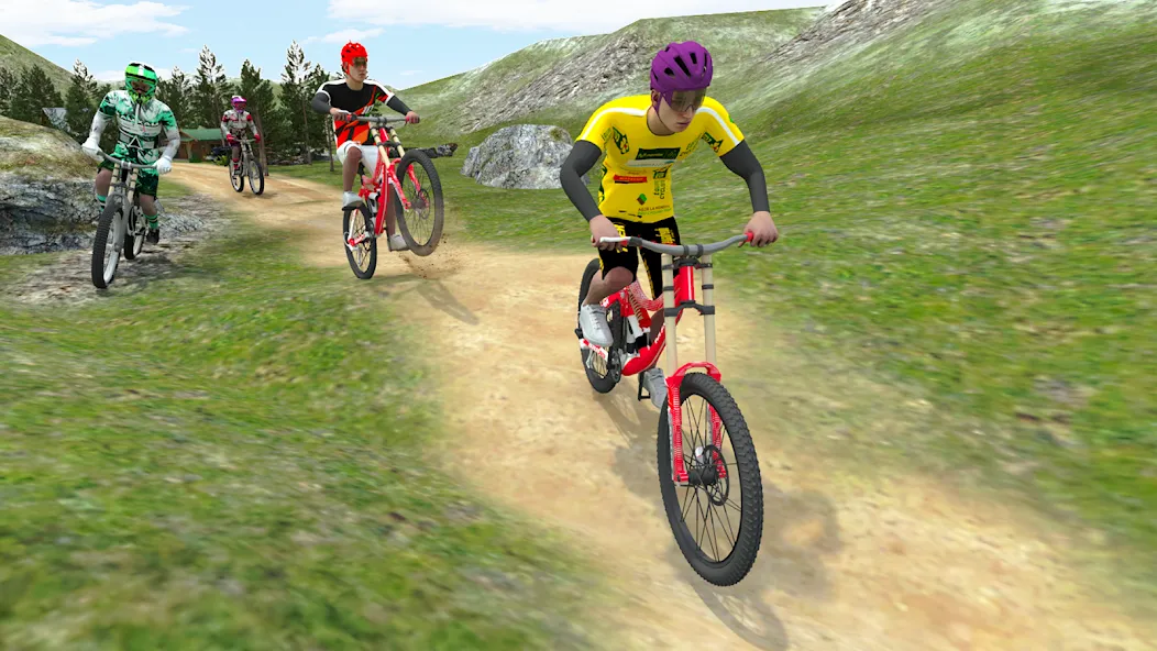 BMX Rider: Cycle Race Game  [МОД Бесконечные деньги] Screenshot 3