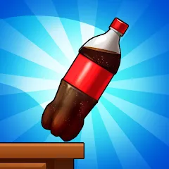 Взломанная Bottle Jump 3D (Ботл Джамп 3Д)  [МОД Много денег] - стабильная версия apk на Андроид