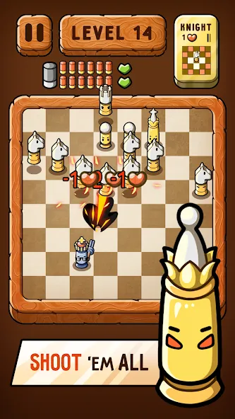 Bullet Chess: Board Shootout (Бюллет чесс)  [МОД Mega Pack] Screenshot 1