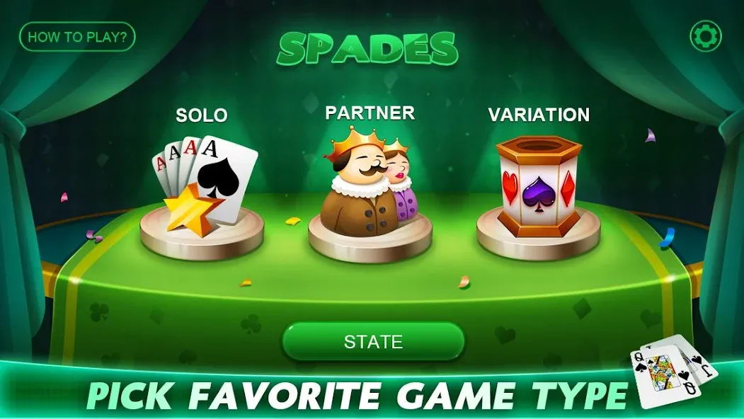 Spades (Спейдс)  [МОД Бесконечные монеты] Screenshot 1