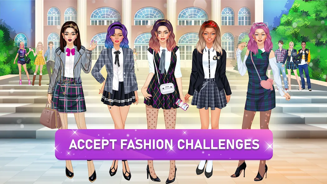 College Girls Team Makeover  [МОД Бесконечные деньги] Screenshot 1