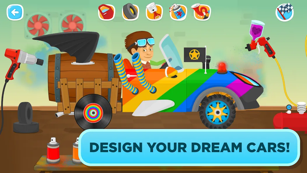 Garage Master - games for kids  [МОД Menu] Screenshot 3