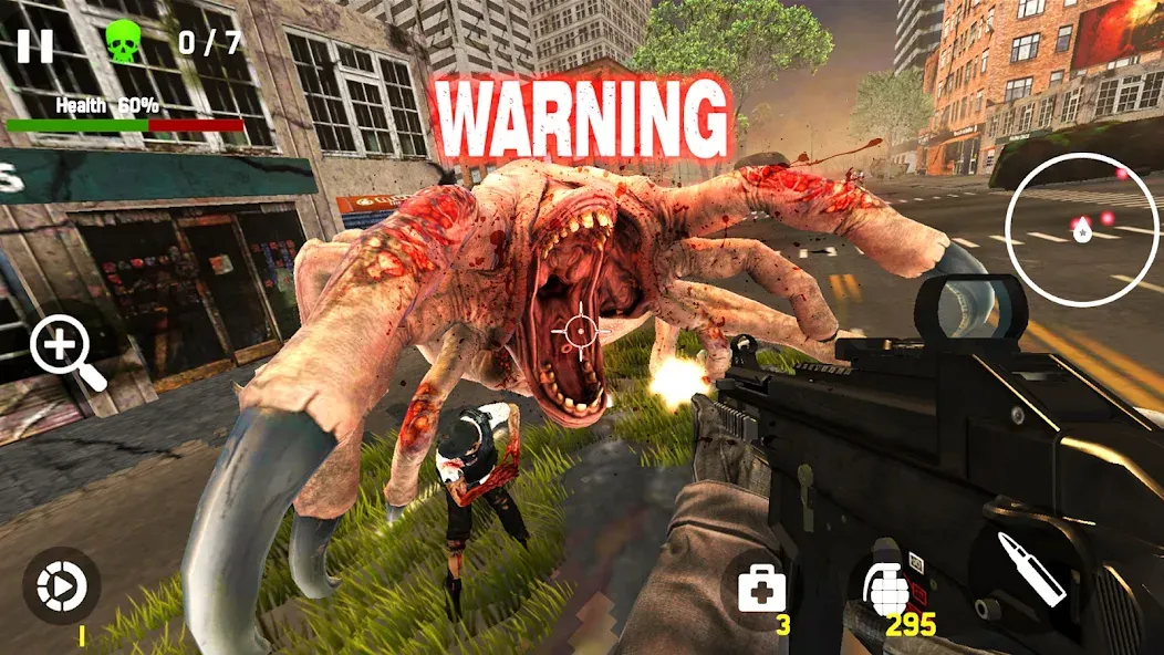 Zombie Hunter - Shooting Game (Зомби Хантер)  [МОД Много денег] Screenshot 4