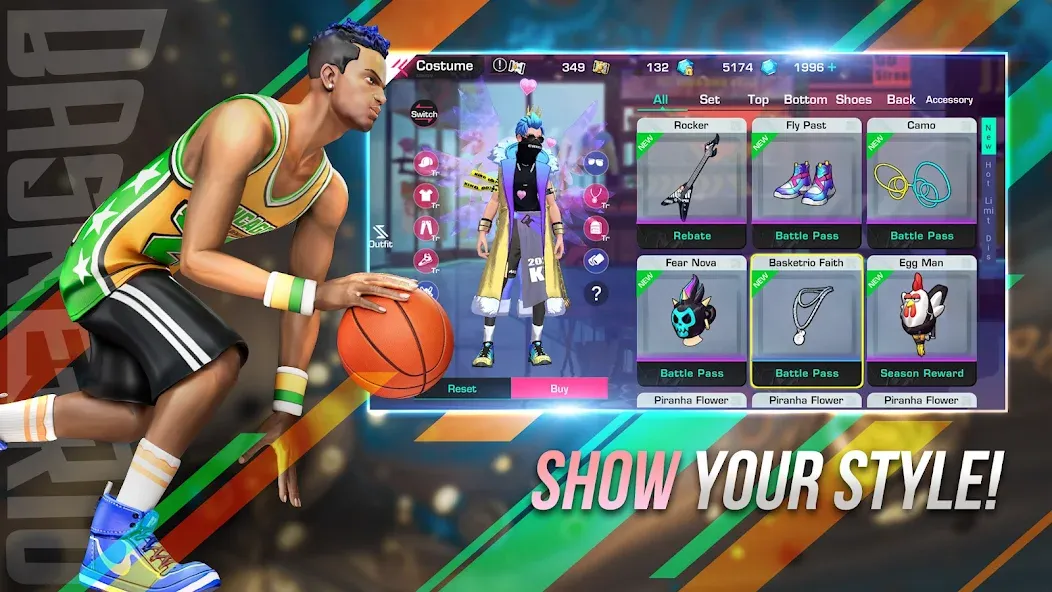 Basketrio - Allstar Streetball (Баскетрио)  [МОД Menu] Screenshot 5