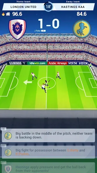 Idle Eleven - Soccer tycoon (Айдл Илевен)  [МОД Много денег] Screenshot 2