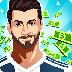 Скачать взлом Idle Eleven - Soccer tycoon (Айдл Илевен)  [МОД Много денег] - полная версия apk на Андроид