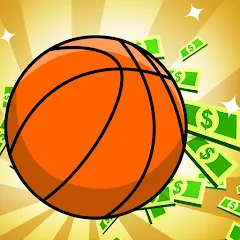 Взломанная Idle Five Basketball tycoon (Айдл Файв Баскетбольный тайкун)  [МОД Menu] - стабильная версия apk на Андроид