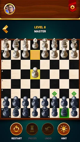 Chess - Offline Board Game  [МОД Unlocked] Screenshot 4