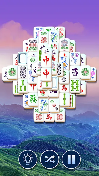 Mahjong Club - Solitaire Game  [МОД Mega Pack] Screenshot 1