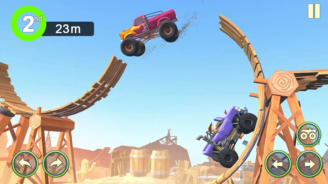 Monster Truck Crush (Монстр Трак Стант)  [МОД Меню] Screenshot 5