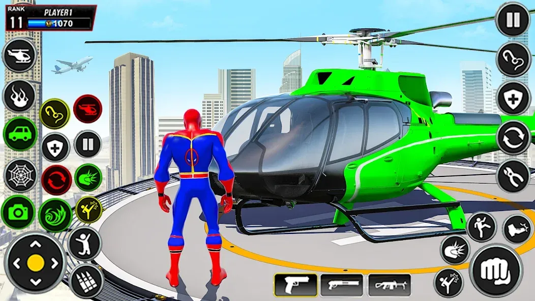 Miami Superhero: Spider Games  [МОД Много монет] Screenshot 2