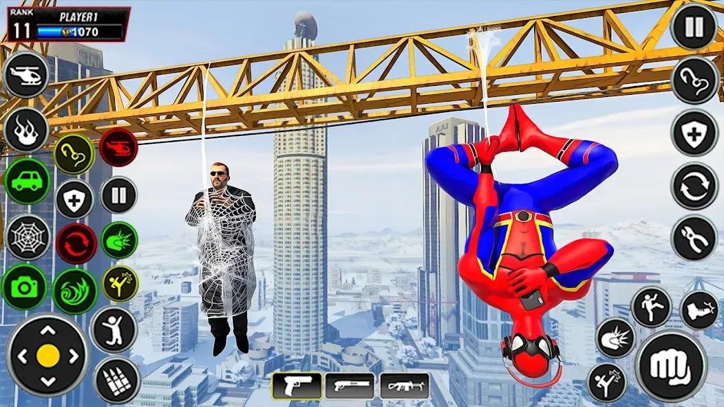 Miami Superhero: Spider Games  [МОД Много монет] Screenshot 5