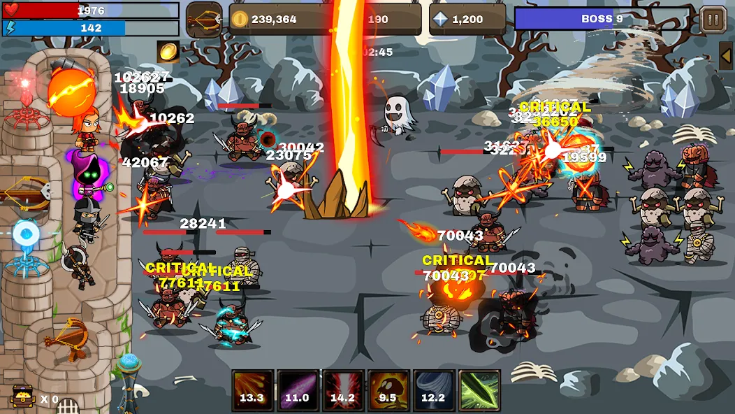 Final Castle Defence:Idle RPG (Финальная Защита Замка)  [МОД Unlimited Money] Screenshot 1