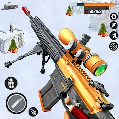 Скачать взлом Banduk Game - Sniper Gun Games (Снайперская Война 3D)  [МОД Много монет] - стабильная версия apk на Андроид