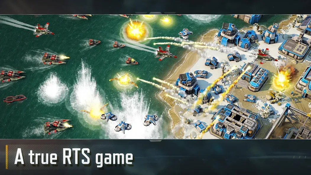 Art of War 3:RTS strategy game (Арт оф Вар 3)  [МОД Unlimited Money] Screenshot 1