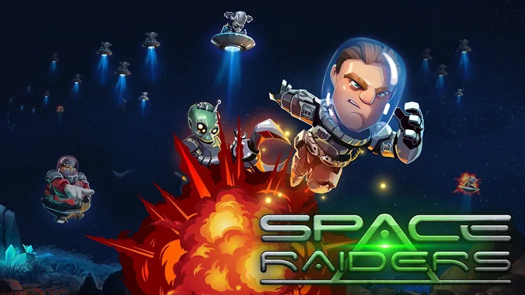 Space Raiders RPG  [МОД Меню] Screenshot 1