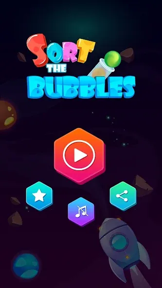 Ball Sort - Bubble Sort Puzzle (Болл Сорт)  [МОД Все открыто] Screenshot 1