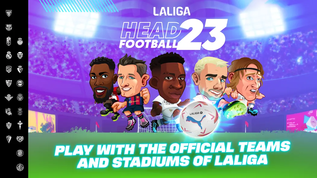 LALIGA Head Football 23 SOCCER (Хед Футбол)  [МОД Menu] Screenshot 1