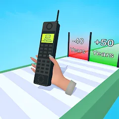 Взлом Phone Runner Evolution Race 3D (Фон Раннер Эволюция Рейс 3Д)  [МОД Много монет] - полная версия apk на Андроид