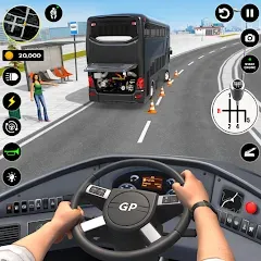 Скачать взлом Bus Simulator : 3D Bus Games (Бас Драйвинг Симулятор ПВП Игра)  [МОД Меню] - полная версия apk на Андроид