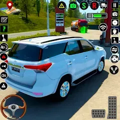 Взломанная US Prado Car Games Simulator  [МОД Menu] - стабильная версия apk на Андроид