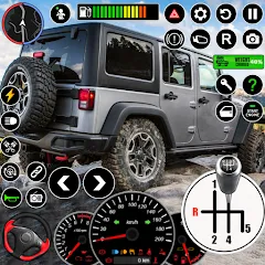 Взломанная Offroad Jeep Driving & Parking  [МОД Бесконечные монеты] - последняя версия apk на Андроид