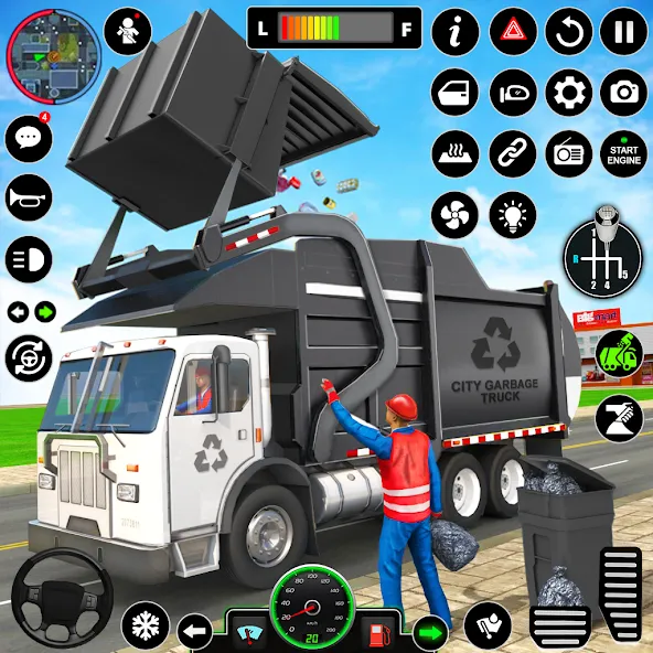 Truck Driving Games Truck Game (Трак Драйвинг игры Трак игра)  [МОД Все открыто] Screenshot 1