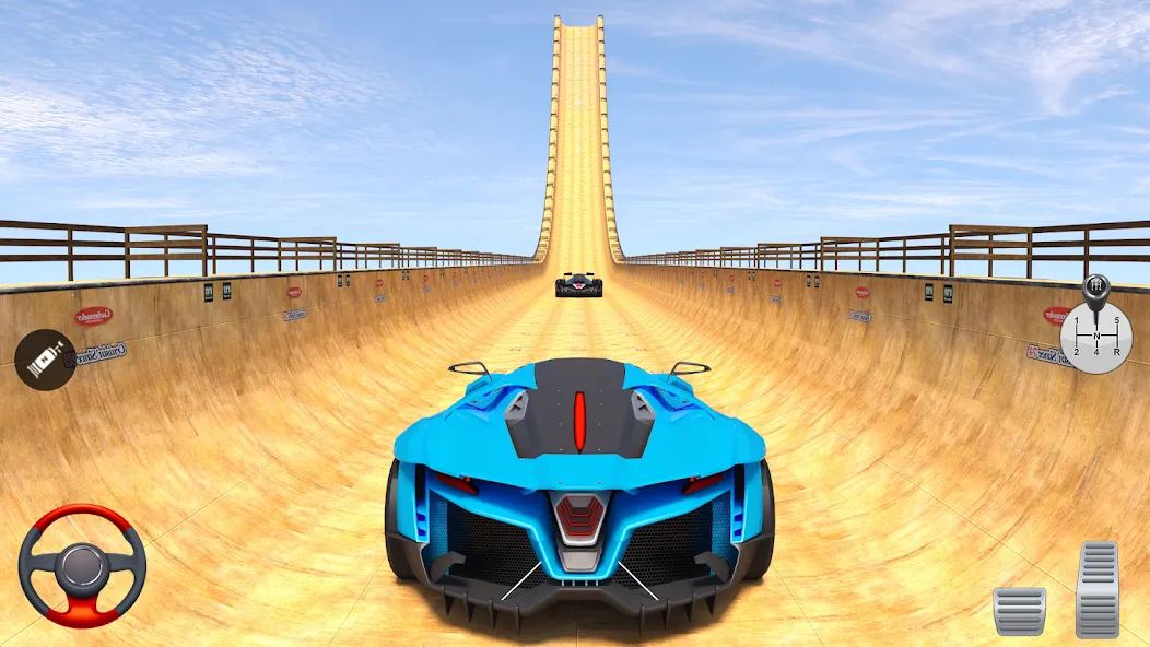 Superhero Car: Mega Ramp Games (Рамп Кар Гейм)  [МОД Все открыто] Screenshot 4