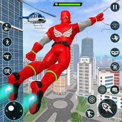 Скачать взлом Rope Hero Spider Fighting Game  [МОД Бесконечные монеты] - последняя версия apk на Андроид