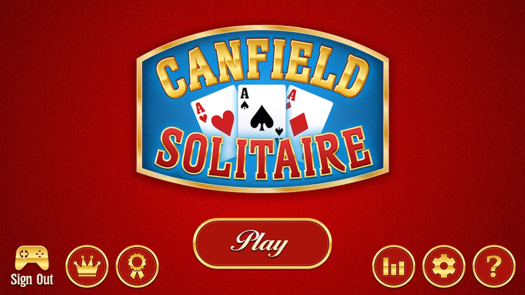 Canfield Solitaire (Кэнфилд пасьянс)  [МОД Много денег] Screenshot 4