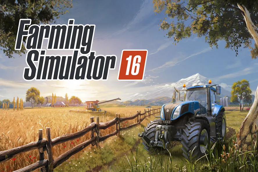 Farming Simulator 16 (Фарминг Симулятор 16)  [МОД Много денег] Screenshot 1