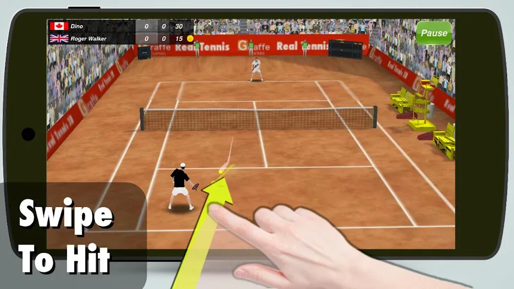 Tennis Champion 3D - Online Sp  [МОД Много денег] Screenshot 1