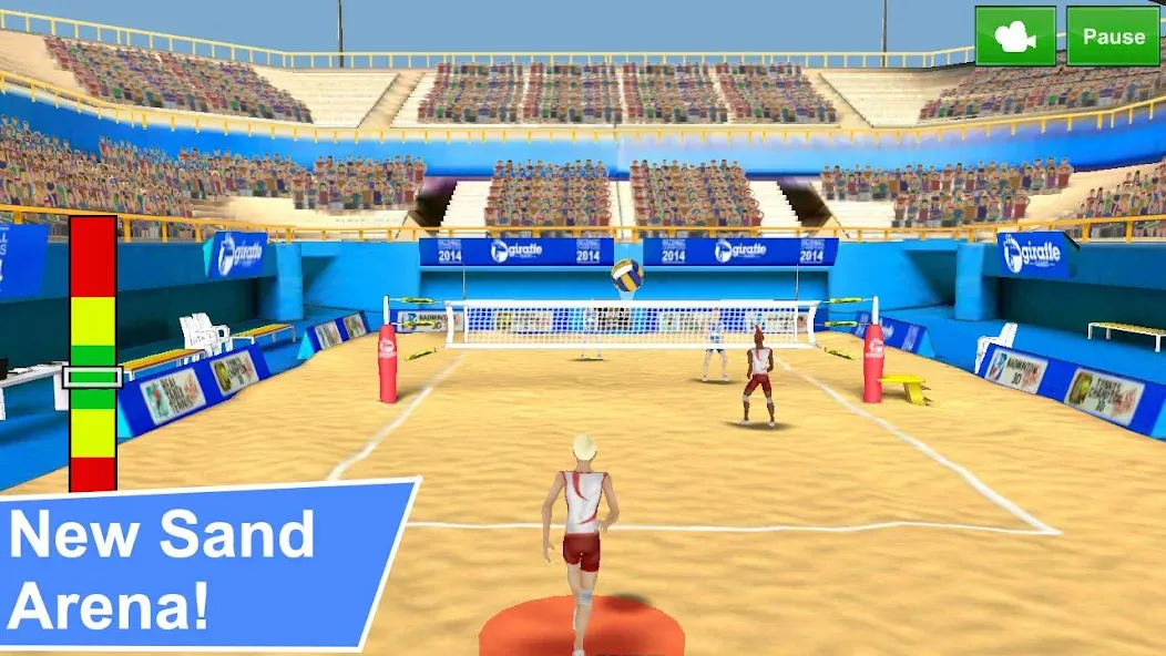 Volleyball Champions 3D - Onli  [МОД Unlimited Money] Screenshot 1