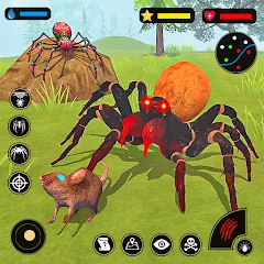 Взломанная Spider Simulator - Creepy Tad (Спайдер Симулятор)  [МОД Unlocked] - последняя версия apk на Андроид