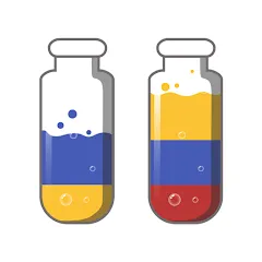 Скачать взломанную Soda Sort: Water Color Puzzle (Сода Сорт)  [МОД Много денег] - последняя версия apk на Андроид