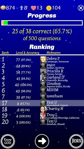 Jesus Bible Trivia Games Quiz (Джизус Библ Тривиа Геймс Квиз)  [МОД Mega Pack] Screenshot 5