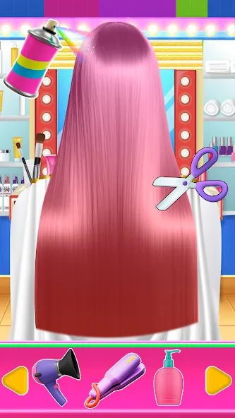 Fashion Braid Hairstyles Salon  [МОД Бесконечные деньги] Screenshot 3