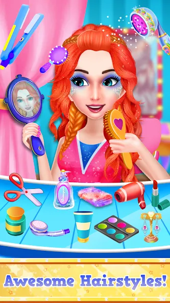 Fashion Braid Hairstyles Salon  [МОД Бесконечные деньги] Screenshot 4