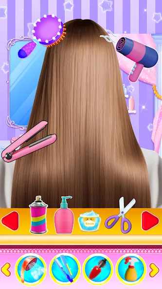 Fashion Braid Hairstyles Salon  [МОД Бесконечные деньги] Screenshot 5