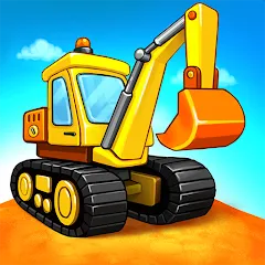 Взлом Car & Games for kids building  [МОД Меню] - полная версия apk на Андроид