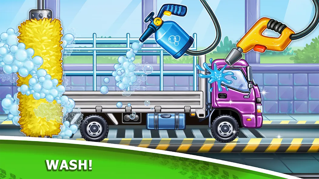 Truck games - build a house  [МОД Много монет] Screenshot 3